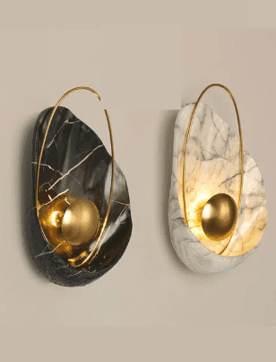 Marble Wall Sconce (pair)